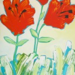 Donna Estabrooks - Red wild flowers