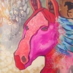 Donna Estabrooks - Red Stallion enters my Dream