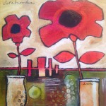 Donna Estabrooks - two Poppies