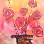 Donna Estabrooks - Roses in Vase