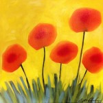 Donna Estabrooks - 5 Poppies