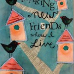 Donna Estabrooks - making new friends